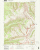 Mount Bannon Wyoming Historical topographic map, 1:24000 scale, 7.5 X 7.5 Minute, Year 1968