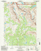 Mount Bonneville Wyoming Historical topographic map, 1:24000 scale, 7.5 X 7.5 Minute, Year 1991