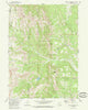 Mount Schideler Wyoming Historical topographic map, 1:24000 scale, 7.5 X 7.5 Minute, Year 1980