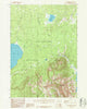 Mount Sheridan Wyoming Historical topographic map, 1:24000 scale, 7.5 X 7.5 Minute, Year 1986