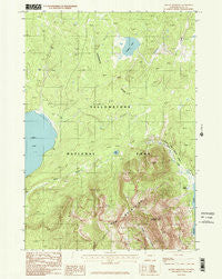 Mount Sheridan Wyoming Historical topographic map, 1:24000 scale, 7.5 X 7.5 Minute, Year 1986