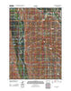 Mount Airy Wyoming Historical topographic map, 1:24000 scale, 7.5 X 7.5 Minute, Year 2012