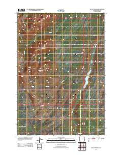 Mount Holmes Wyoming Historical topographic map, 1:24000 scale, 7.5 X 7.5 Minute, Year 2012