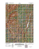 Mount Holmes Wyoming Historical topographic map, 1:24000 scale, 7.5 X 7.5 Minute, Year 2012