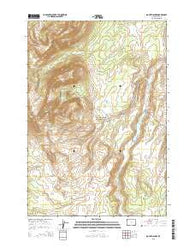 Mount Holmes Wyoming Current topographic map, 1:24000 scale, 7.5 X 7.5 Minute, Year 2015