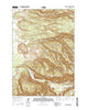 Mount Jackson Wyoming Current topographic map, 1:24000 scale, 7.5 X 7.5 Minute, Year 2015