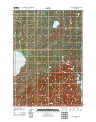 Mount Sheridan Wyoming Historical topographic map, 1:24000 scale, 7.5 X 7.5 Minute, Year 2012