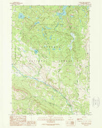 Muddy Creek Wyoming Historical topographic map, 1:24000 scale, 7.5 X 7.5 Minute, Year 1989