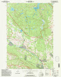 Muddy Creek Wyoming Historical topographic map, 1:24000 scale, 7.5 X 7.5 Minute, Year 1991