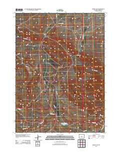 Muddy Gap Wyoming Historical topographic map, 1:24000 scale, 7.5 X 7.5 Minute, Year 2012