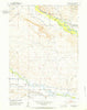Mule Butte Wyoming Historical topographic map, 1:24000 scale, 7.5 X 7.5 Minute, Year 1951