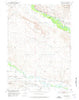 Mule Butte Wyoming Historical topographic map, 1:24000 scale, 7.5 X 7.5 Minute, Year 1951