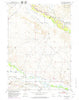 Mule Butte Wyoming Historical topographic map, 1:24000 scale, 7.5 X 7.5 Minute, Year 1951