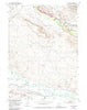 Mule Butte Wyoming Historical topographic map, 1:24000 scale, 7.5 X 7.5 Minute, Year 1951