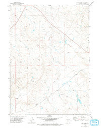 Mule Creek Wyoming Historical topographic map, 1:24000 scale, 7.5 X 7.5 Minute, Year 1978