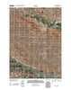 Mule Butte Wyoming Historical topographic map, 1:24000 scale, 7.5 X 7.5 Minute, Year 2012