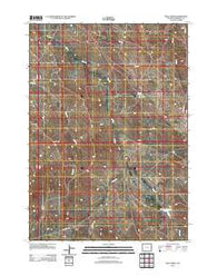 Mule Creek Wyoming Historical topographic map, 1:24000 scale, 7.5 X 7.5 Minute, Year 2012
