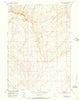 Muskrat Basin Wyoming Historical topographic map, 1:24000 scale, 7.5 X 7.5 Minute, Year 1952