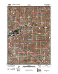Myers Ranch Wyoming Historical topographic map, 1:24000 scale, 7.5 X 7.5 Minute, Year 2012