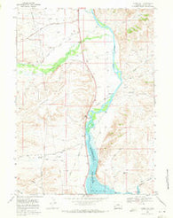 Names Hill Wyoming Historical topographic map, 1:24000 scale, 7.5 X 7.5 Minute, Year 1968