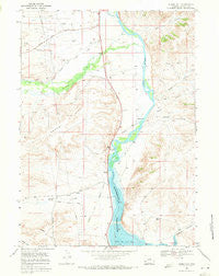 Names Hill Wyoming Historical topographic map, 1:24000 scale, 7.5 X 7.5 Minute, Year 1968