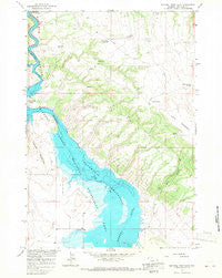 Natural Trap Cave Wyoming Historical topographic map, 1:24000 scale, 7.5 X 7.5 Minute, Year 1964