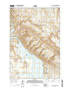 Natural Trap Cave Wyoming Current topographic map, 1:24000 scale, 7.5 X 7.5 Minute, Year 2015