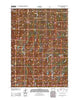 Needle Mountain Wyoming Historical topographic map, 1:24000 scale, 7.5 X 7.5 Minute, Year 2012