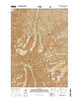 Needle Mountain Wyoming Current topographic map, 1:24000 scale, 7.5 X 7.5 Minute, Year 2015