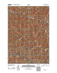 Negro Butte Wyoming Historical topographic map, 1:24000 scale, 7.5 X 7.5 Minute, Year 2012