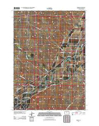 Neiber Wyoming Historical topographic map, 1:24000 scale, 7.5 X 7.5 Minute, Year 2012