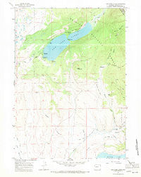New Fork Lakes Wyoming Historical topographic map, 1:24000 scale, 7.5 X 7.5 Minute, Year 1967