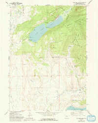 New Fork Lakes Wyoming Historical topographic map, 1:24000 scale, 7.5 X 7.5 Minute, Year 1967