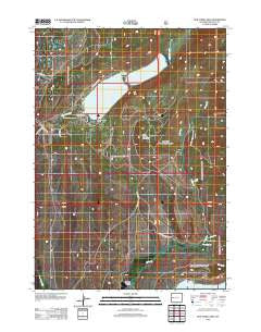 New Fork Lakes Wyoming Historical topographic map, 1:24000 scale, 7.5 X 7.5 Minute, Year 2012