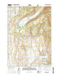 New Fork Lakes Wyoming Current topographic map, 1:24000 scale, 7.5 X 7.5 Minute, Year 2015