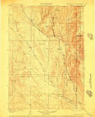 Newcastle Wyoming Historical topographic map, 1:125000 scale, 30 X 30 Minute, Year 1901
