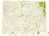 Newcastle Wyoming Historical topographic map, 1:250000 scale, 1 X 2 Degree, Year 1958