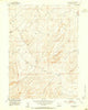 Ninemile Hill Wyoming Historical topographic map, 1:24000 scale, 7.5 X 7.5 Minute, Year 1953