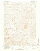 Ninemile Hill Wyoming Historical topographic map, 1:24000 scale, 7.5 X 7.5 Minute, Year 1958