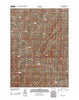 Ninemile Hill Wyoming Historical topographic map, 1:24000 scale, 7.5 X 7.5 Minute, Year 2012
