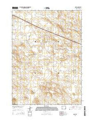 Node Wyoming Current topographic map, 1:24000 scale, 7.5 X 7.5 Minute, Year 2015