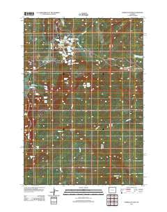 Norris Junction Wyoming Historical topographic map, 1:24000 scale, 7.5 X 7.5 Minute, Year 2012
