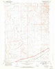 North Baxter Wyoming Historical topographic map, 1:24000 scale, 7.5 X 7.5 Minute, Year 1968