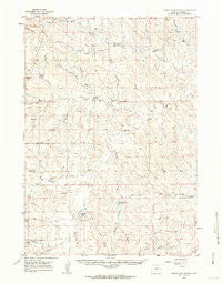 North Star School Wyoming Historical topographic map, 1:62500 scale, 15 X 15 Minute, Year 1959