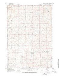 North Star School Wyoming Historical topographic map, 1:62500 scale, 15 X 15 Minute, Year 1959