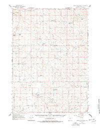 North Star School Wyoming Historical topographic map, 1:62500 scale, 15 X 15 Minute, Year 1959