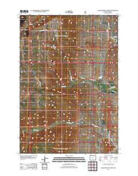 North Bennett Creek Wyoming Historical topographic map, 1:24000 scale, 7.5 X 7.5 Minute, Year 2012