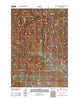 North Fork Pickett Creek Wyoming Historical topographic map, 1:24000 scale, 7.5 X 7.5 Minute, Year 2012