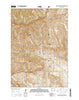 North Fork Pickett Creek Wyoming Current topographic map, 1:24000 scale, 7.5 X 7.5 Minute, Year 2015
