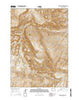 Nostrum Mountain Wyoming Current topographic map, 1:24000 scale, 7.5 X 7.5 Minute, Year 2015